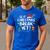 Is It Christmas Break Yet Xmas Holiday Teacher Women Men's Casual T-Shirt Royal Blue