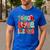 Christmas Coquette Bow Teacher Teach Love Inspire Men's Casual T-Shirt Royal Blue Christmas Coquette Bow Teacher Teach Love Inspire Men's Casual T-Shirt Royal Blue