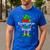 Christmas Kindergarten Elf Squad Teacher Student Men's Casual T-Shirt Royal Blue Christmas Kindergarten Elf Squad Teacher Student Men's Casual T-Shirt Royal Blue