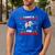 Christmas Math Teacher Hippopotenuse Math Lovers Xmas Men's Casual T-Shirt Royal Blue