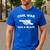 Civil War It Was A Blast History Teacher T-Shirt Men's Casual T-Shirt Royal Blue