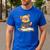 Classroom Fun With Teddy Bear Teacher Men's Casual T-Shirt Royal Blue Classroom Fun With Teddy Bear Teacher Men's Casual T-Shirt Royal Blue