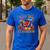 Way To Classroom Halloween Witch Three Cute Sloths Teacher Men's Casual T-Shirt Royal Blue Way To Classroom Halloween Witch Three Cute Sloths Teacher Men's Casual T-Shirt Royal Blue