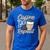 Coffee Teach Repeat Teacher Men's Casual T-Shirt Royal Blue Coffee Teach Repeat Teacher Men's Casual T-Shirt Royal Blue