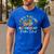 Colorful Math Teacher Retirement Solve The Problem Retired Men's Casual T-Shirt Royal Blue Colorful Math Teacher Retirement Solve The Problem Retired Men's Casual T-Shirt Royal Blue