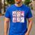 Coquette Bow Spooky Teacher Ghost Halloween Trick Or Teach Men's Casual T-Shirt Royal Blue