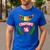 Crayon Box Fun Teacher Student Crayon Squad Halloween 2023 Men's Casual T-Shirt Royal Blue Crayon Box Fun Teacher Student Crayon Squad Halloween 2023 Men's Casual T-Shirt Royal Blue