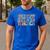 Created By God Chosen By Jesus Called To Be a Teacher Men's Casual T-Shirt Royal Blue Created By God Chosen By Jesus Called To Be a Teacher Men's Casual T-Shirt Royal Blue