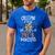 Creepin It Real Pre-K Monsters Halloween Preschool Teacher Men's Casual T-Shirt Royal Blue