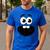 Creepy Carrots Face Teacher Halloween Costume Matching Men's Casual T-Shirt Royal Blue Creepy Carrots Face Teacher Halloween Costume Matching Men's Casual T-Shirt Royal Blue