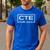 CTE Career And Technical Education -Adults CTE Teacher Health Theme Small Short Sleeve Men's Casual T-Shirt Royal Blue CTE Career And Technical Education -Adults CTE Teacher Health Theme Small Short Sleeve Men's Casual T-Shirt Royal Blue