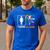Cute Art Teacher Magical Dabbing Unicorn Artist Men's Casual T-Shirt Royal Blue Cute Art Teacher Magical Dabbing Unicorn Artist Men's Casual T-Shirt Royal Blue