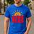 Cute Bilingual Spanish Teacher Buenos Dias Sunshine Men's Casual T-Shirt Royal Blue Cute Bilingual Spanish Teacher Buenos Dias Sunshine Men's Casual T-Shirt Royal Blue