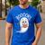 Cute Ghost Book Reading Halloween Teacher Men's Casual T-Shirt Royal Blue Cute Ghost Book Reading Halloween Teacher Men's Casual T-Shirt Royal Blue