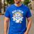 Cute Group Matching Teachers Halloween Men's Casual T-Shirt Royal Blue Cute Group Matching Teachers Halloween Men's Casual T-Shirt Royal Blue