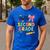 Cute Hello Second Grade Back To School Coquette Teacher Girl Men's Casual T-Shirt Royal Blue
