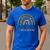Cute Special Education Leopard Print SPED Teacher Idea Men's Casual T-Shirt Royal Blue Cute Special Education Leopard Print SPED Teacher Idea Men's Casual T-Shirt Royal Blue