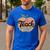 Cute Teacher With Apple Retro Teacher Kids Back To School Men's Casual T-Shirt Royal Blue Cute Teacher With Apple Retro Teacher Kids Back To School Men's Casual T-Shirt Royal Blue