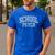 Cute Wildflower School Psych Teacher School Psychologist Men's Casual T-Shirt Royal Blue Cute Wildflower School Psych Teacher School Psychologist Men's Casual T-Shirt Royal Blue