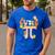 Cutie Pi Shirt Pi Day Math Girls Kids Women Toddler Teacher Men's Casual T-Shirt Royal Blue