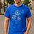 Dandelion Art Shirt For Artist Or Art Teacher Creative Art Men's Casual T-Shirt Royal Blue Dandelion Art Shirt For Artist Or Art Teacher Creative Art Men's Casual T-Shirt Royal Blue