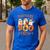 Daycare Boo Crew Halloween Spooky Costume For Teacher Men's Casual T-Shirt Royal Blue
