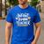Daycare Provider Toddler Teaching Infant Room Teacher Men's Casual T-Shirt Royal Blue