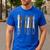 Deaf Be Kind Sign Language Hand Talking Teachers Interpreter Men's Casual T-Shirt Royal Blue
