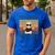 Dear Teacher I Talk To Everyone So Moving My Seat Won’t Help Men's Casual T-Shirt Royal Blue