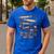 We Can Be Different On The Outside Melanin Teacher Men Women Kids Men's Casual T-Shirt Royal Blue