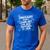 Dinosaurs Didn't Learn Art Artist Teacher Typography Men's Casual T-Shirt Royal Blue Dinosaurs Didn't Learn Art Artist Teacher Typography Men's Casual T-Shirt Royal Blue