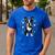 Dog Boston Terrier For Men Women Men's Casual T-Shirt Royal Blue