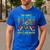 You Don't Scare Me I'm A Special Education Teacher SPED Men's Casual T-Shirt Royal Blue