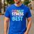 Donut Stress Just Do Your Best Teachers Testing Day For Men Women Girls Kids Men's Casual T-Shirt Royal Blue Donut Stress Just Do Your Best Teachers Testing Day For Men Women Girls Kids Men's Casual T-Shirt Royal Blue
