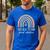 Dream Team Special Education Teacher ED SPED Squad Rainbow Men's Casual T-Shirt Royal Blue Dream Team Special Education Teacher ED SPED Squad Rainbow Men's Casual T-Shirt Royal Blue