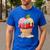 Dripping Apple Ice Cream Cone Cute Teacher Appreciation Men's Casual T-Shirt Royal Blue Dripping Apple Ice Cream Cone Cute Teacher Appreciation Men's Casual T-Shirt Royal Blue