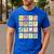 Dual Language Crew Bilingual Spanish Teacher Back To School For Men Women Men's Casual T-Shirt Royal Blue Dual Language Crew Bilingual Spanish Teacher Back To School For Men Women Men's Casual T-Shirt Royal Blue