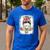 Early Head Start Life Messy Bun Back To School Teacher Women Men's Casual T-Shirt Royal Blue