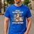 Easily Distracted By Cats & History Teacher Women Men Men's Casual T-Shirt Royal Blue Easily Distracted By Cats & History Teacher Women Men Men's Casual T-Shirt Royal Blue