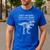 Lets Eat Kids Punctuation Saves Lives Dinosaur Teacher Men's Casual T-Shirt Royal Blue