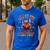 Eat Kids Punctuation Saves Lives Thanksgiving Turkey Teacher Men's Casual T-Shirt Royal Blue Eat Kids Punctuation Saves Lives Thanksgiving Turkey Teacher Men's Casual T-Shirt Royal Blue
