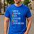 Educar Bilingual Spanish Teacher Men's Casual T-Shirt Royal Blue