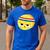The Eggcellent Athlete Good Egg Teacher Halloween Food Group Men's Casual T-Shirt Royal Blue The Eggcellent Athlete Good Egg Teacher Halloween Food Group Men's Casual T-Shirt Royal Blue