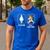 ELA Teacher Dabbing Unicorn Teacher Women Men's Casual T-Shirt Royal Blue ELA Teacher Dabbing Unicorn Teacher Women Men's Casual T-Shirt Royal Blue