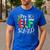 Elf Squad Pre-k Teacher Christmas Child Xmas Men's Casual T-Shirt Royal Blue