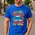 English Teacher Dinosaurs Didn’t Read What Happened To Them Men's Casual T-Shirt Royal Blue