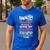 English Teacher Men's Casual T-Shirt Royal Blue