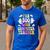 Faboolous COMPUTER TEACHER Costume This Is My Spooky Mom Dad Men's Casual T-Shirt Royal Blue