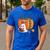 Fall Book Pumpkin Books Ghost Reading Halloween Teacher Men's Casual T-Shirt Royal Blue Fall Book Pumpkin Books Ghost Reading Halloween Teacher Men's Casual T-Shirt Royal Blue