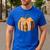 Fall Book Pumpkin Halloween Teacher Librarian Thanksgiving Men's Casual T-Shirt Royal Blue